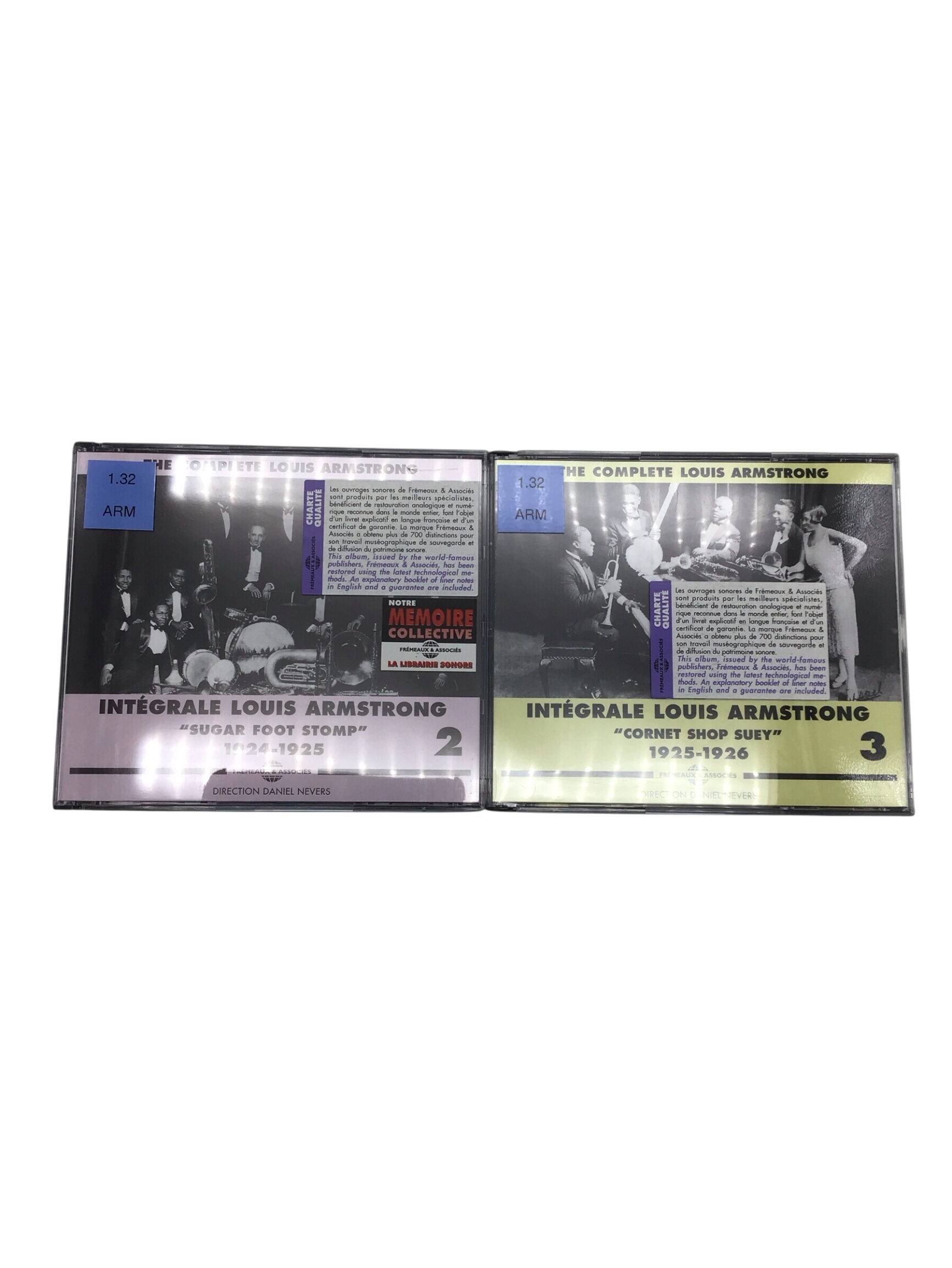 Coffret cd - Intégrale Louis Armstrong Vol. 2 et 3 Très bon état -  reconditionné disponible sur Label Emmaüs